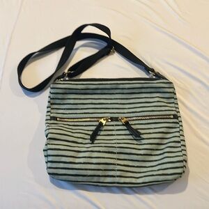 Fossil Canvas Purse